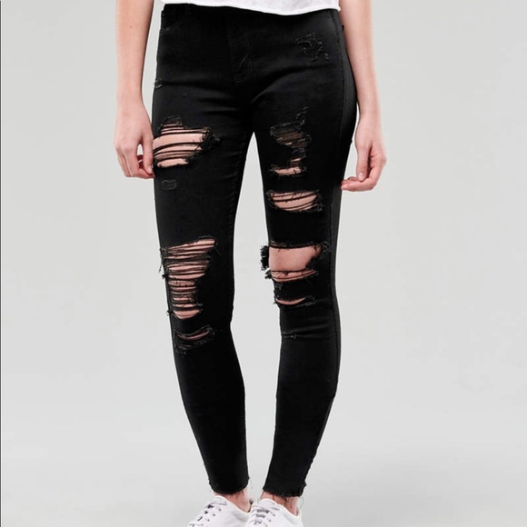 Hollister High-Rise Super Skinny Jeans Women’s - Picture 2 of 5